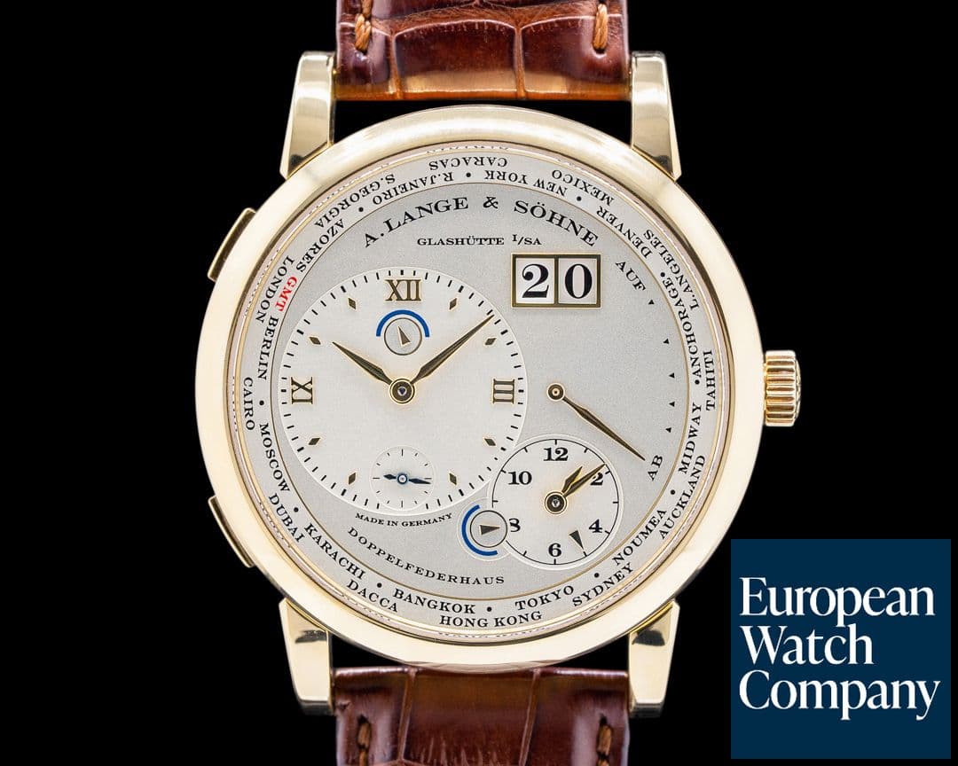 Image of A. Lange and Sohne Lange 1 TimeZone 116.021 18K Yellow Gold
