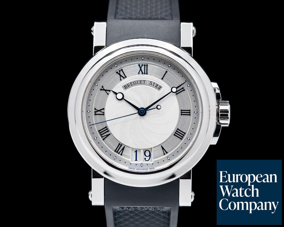 Image of Breguet Marine Big Date SS / Rubber