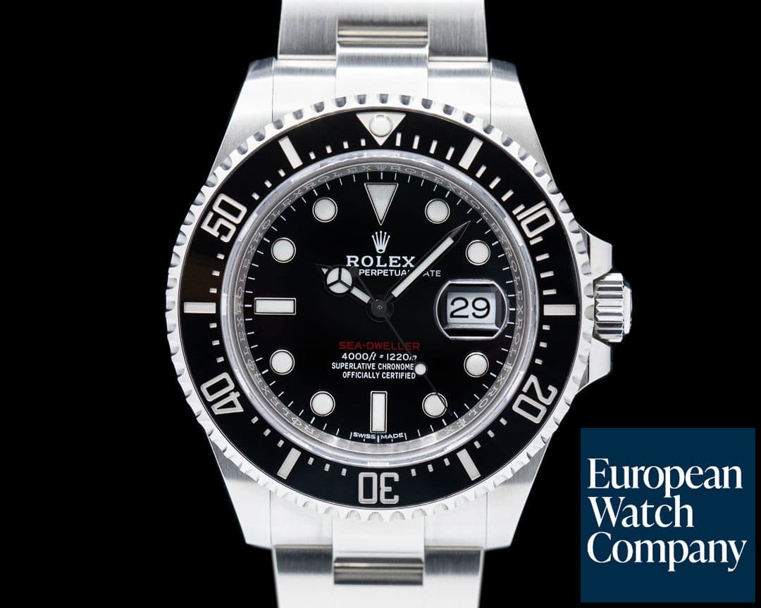 Image of Rolex Sea Dweller 126600 RED 43MM SS