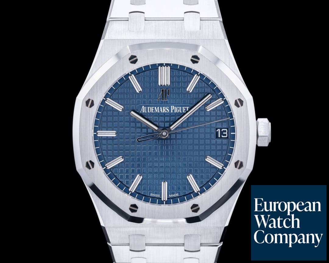 Image of Audemars Piguet Royal Oak Blue Dial 15500ST UNWORN