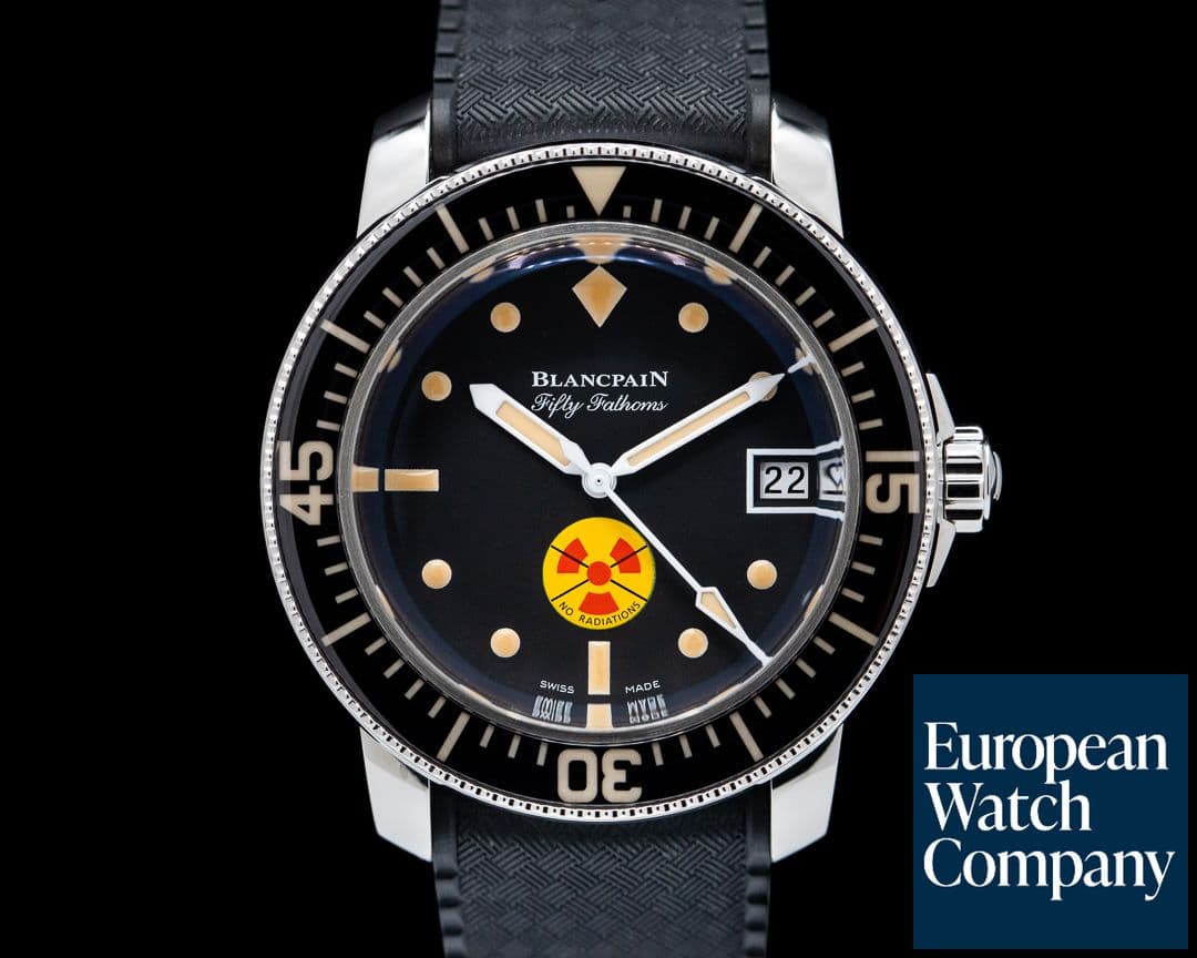 Image of Blancpain Tribute To Fifty Fathoms "No Radiations" SS Limited 2021