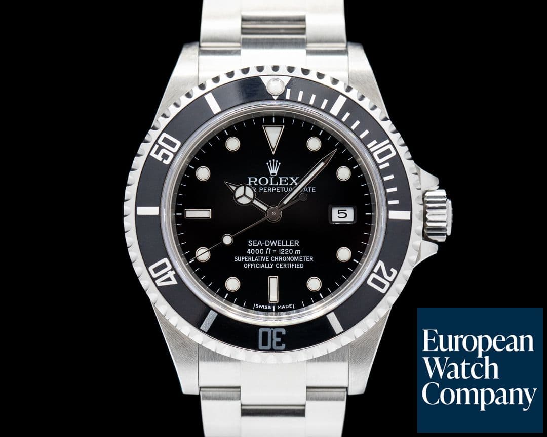 Image of Rolex Sea Dweller 16600 SS Sharp