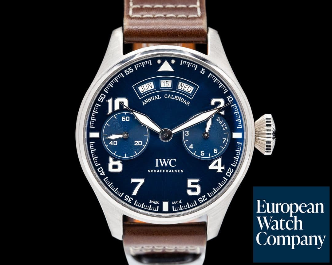 Image of IWC Big Pilot Annual Calendar Edition Le Petite Prince L.E.