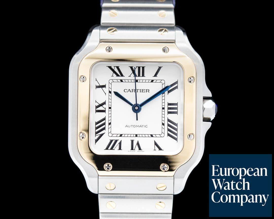 Image of Cartier Santos Medium SS / YG Automatic