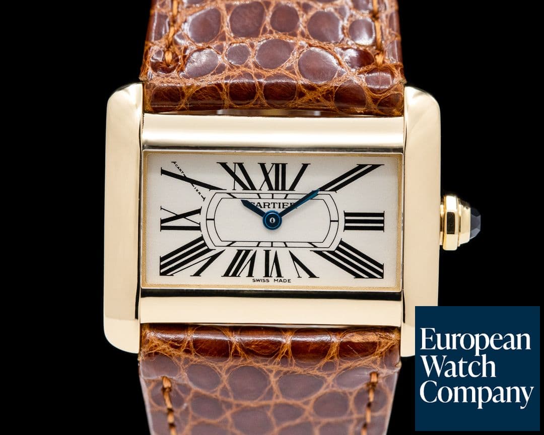 Image of Cartier Mini Divan 18K Yellow Gold