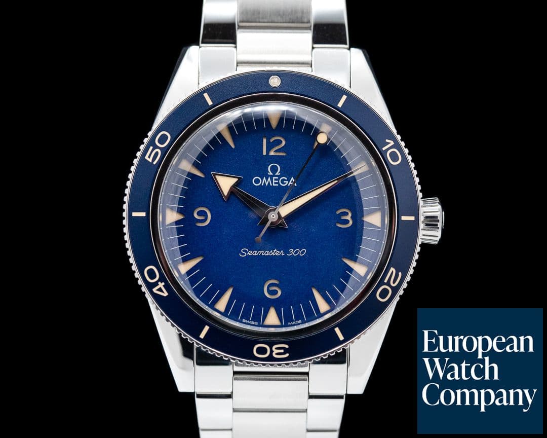 Image of Omega Omega SeaMaster 300M Blue Dial Blue Bezel Co-Axial 41MM
