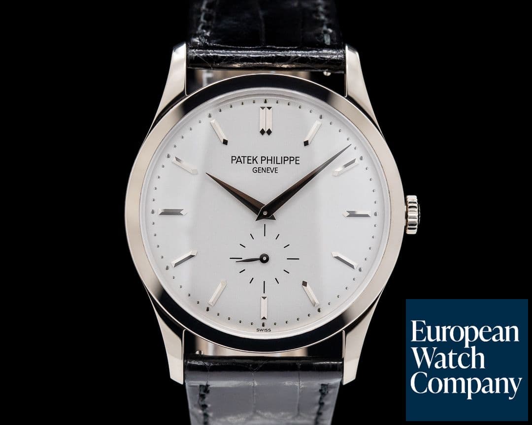 Image of Patek Philippe Calatrava 18K White Gold Manual Wind 2020