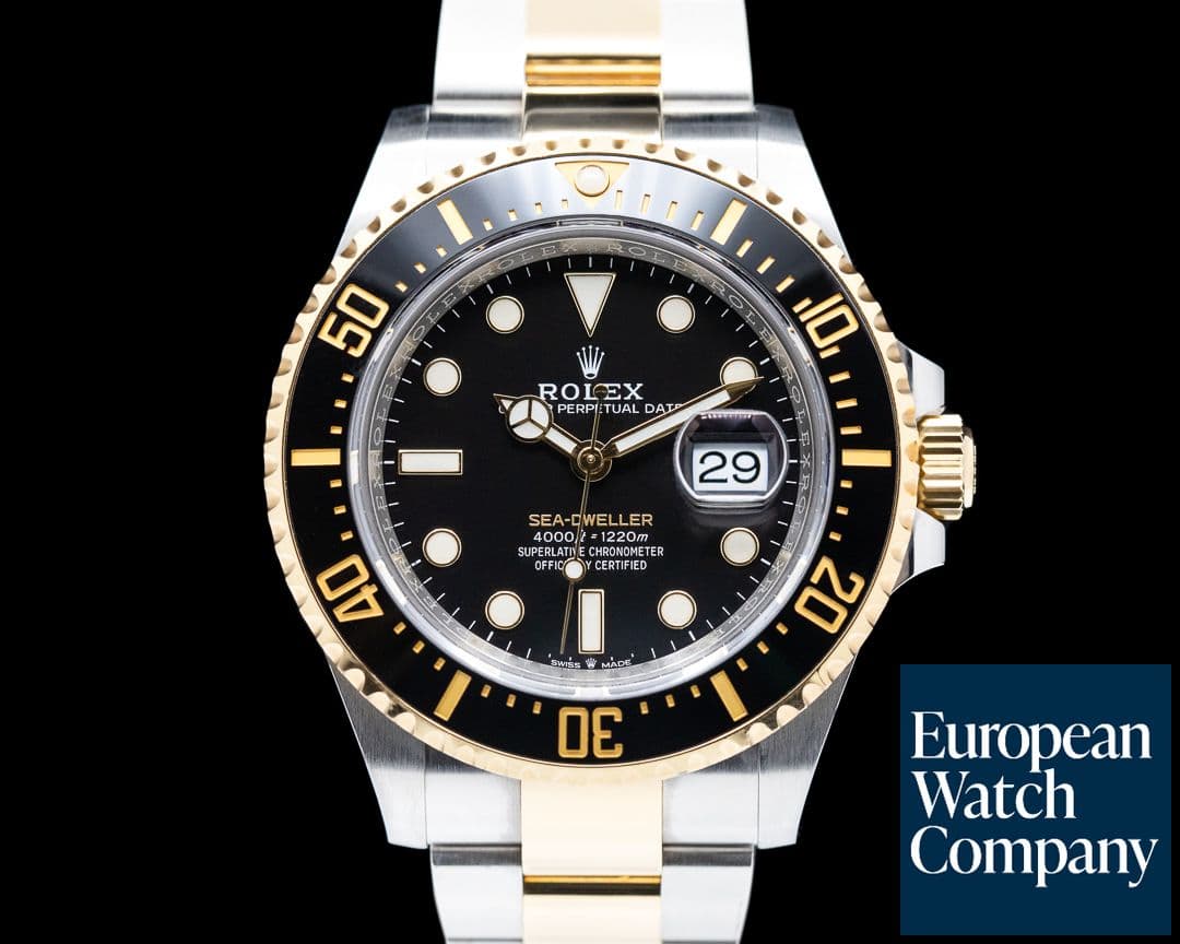 Image of Rolex Sea Dweller 126603 "Two-Tone" SS / 18k Yellow Gold