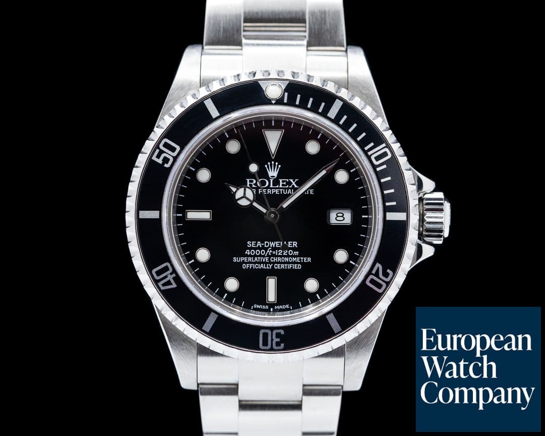 Image of Rolex Sea Dweller 16600 SS Sharp
