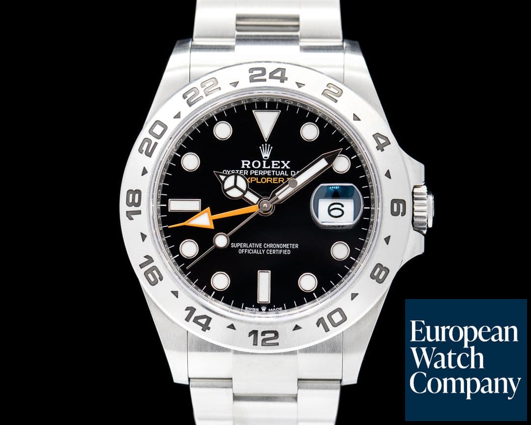 Image of Rolex Explorer II 226570 Black Dial SS 2022