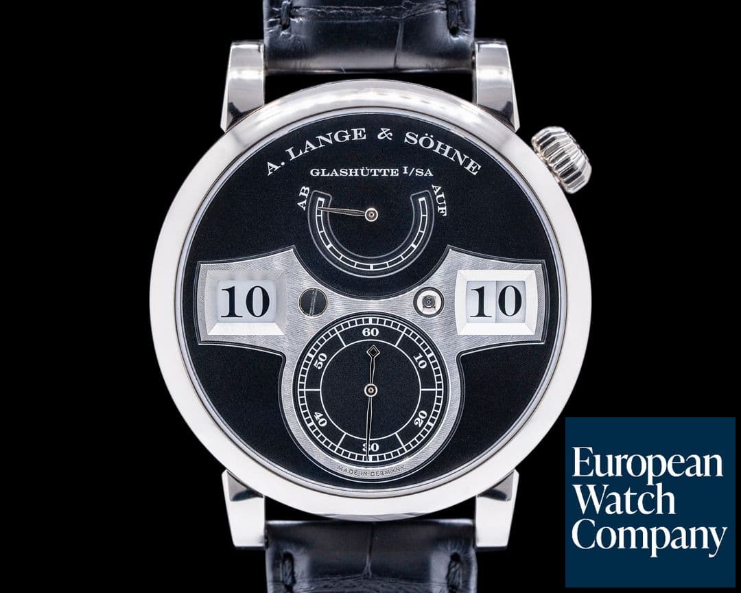 Image of A. Lange and Sohne Zeitwerk 140.029 18K White Gold UPDATED MOVEMENT 2021