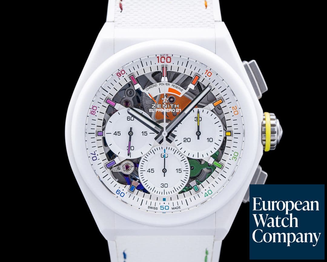Image of Zenith Defy 21 CHROMA Ceramic White LIMITED