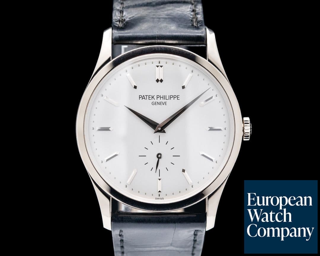 Image of Patek Philippe Calatrava 18K White Gold Manual Wind