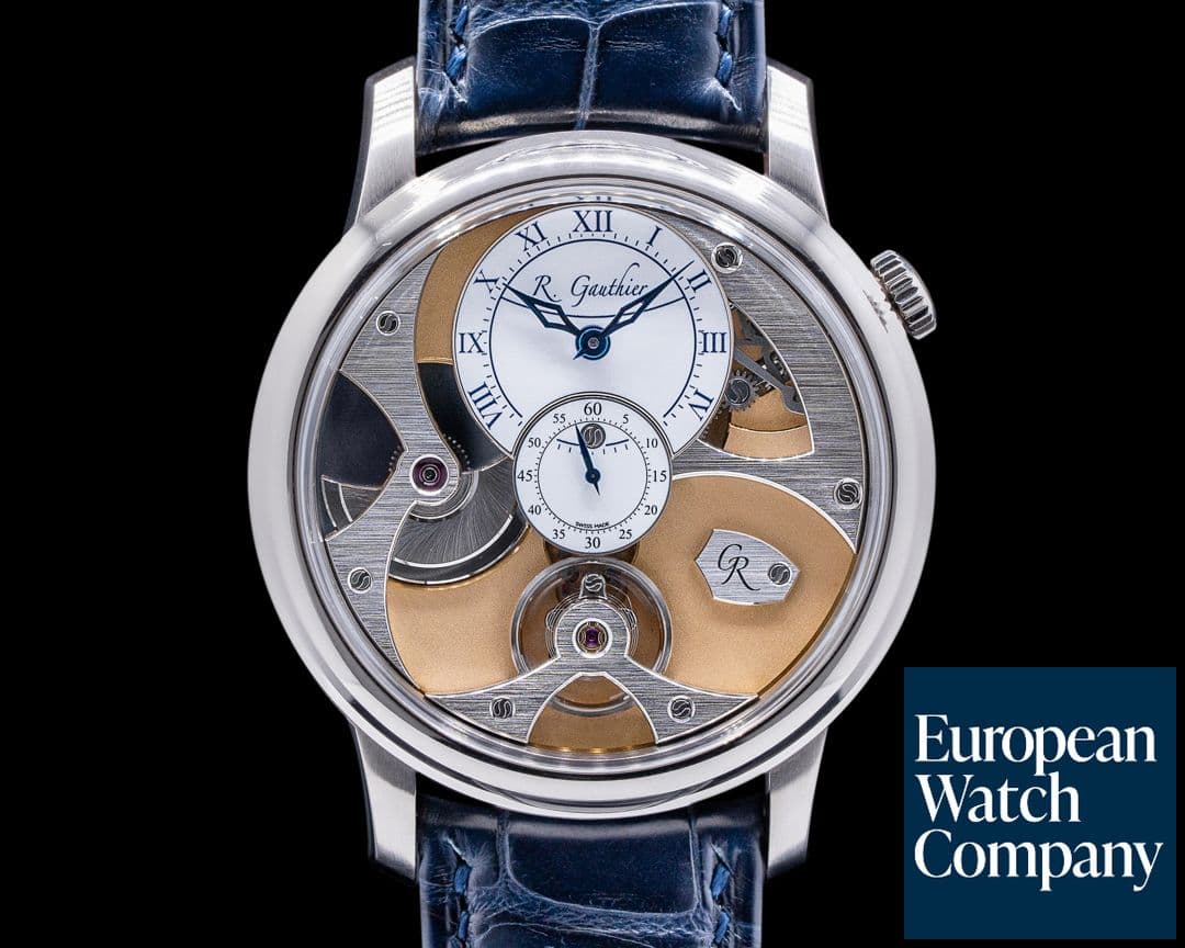 Image of Romain Gauthier Insight Micro Rotor White Gold LIMITED to 10 PIECES 2022 