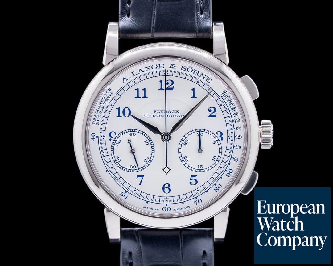 Image of A. Lange and Sohne 1815 Chronograph 414.026 18K White Gold BOUTIQUE