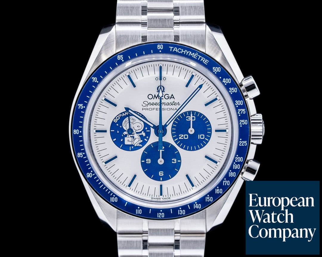 Image of Omega Speedmaster Silver Snoopy Award 50th Anniversary