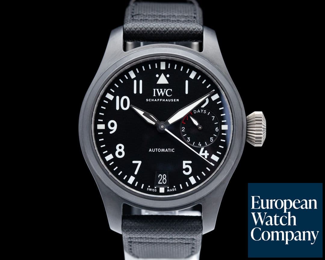 Image of IWC Big Pilot TOP GUN 7 Day Ceramic 46MM
