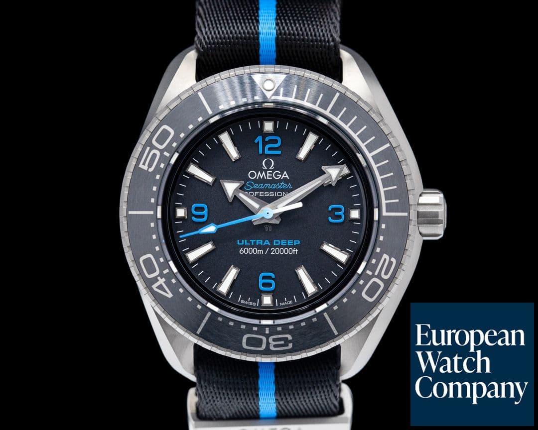 Image of Omega Seamaster Planet Ocean Ultra Deep 6000M Co-Axial Titanium