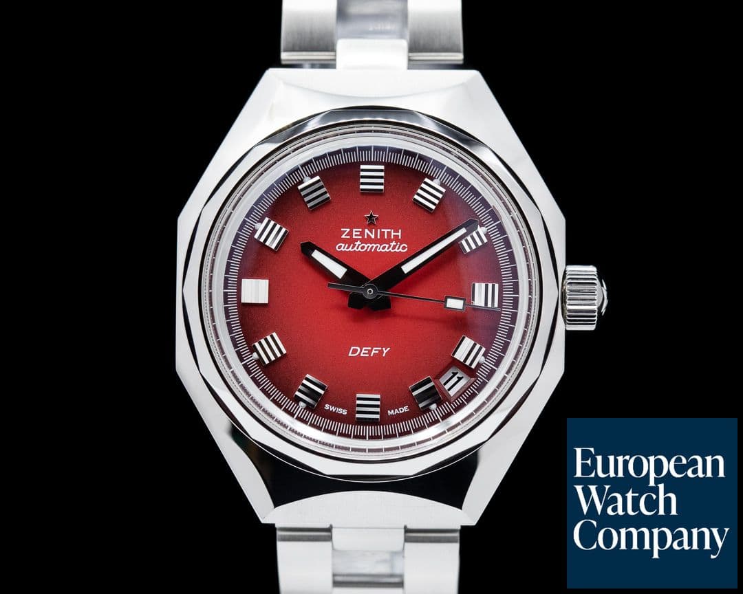 Image of Zenith DEFY REVIVAL A3691 Red Dial 2023.