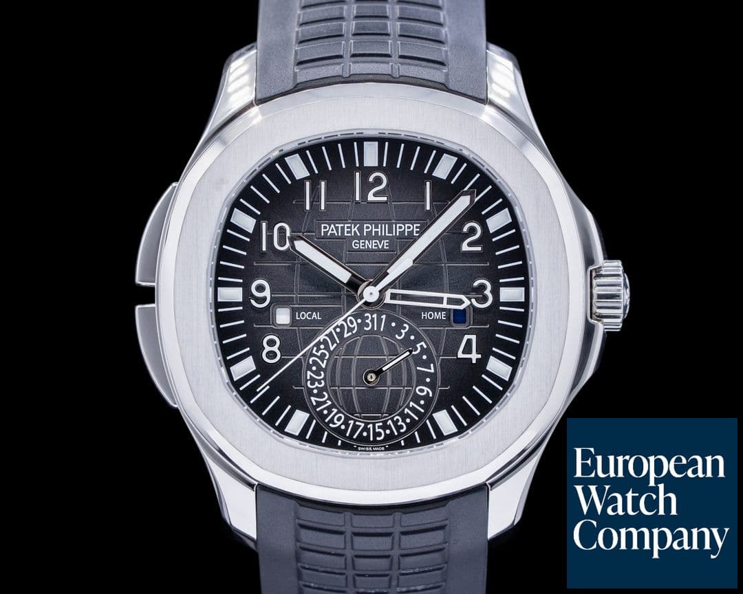 Image of Patek Philippe Aquanaut 5164A Travel Time SS / Rubber 2019