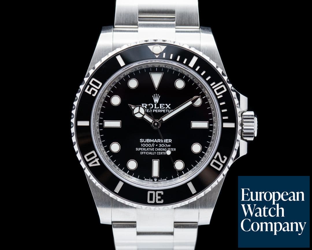Image of Rolex Submariner 124060 No Date Ceramic Bezel 41MM 2020
