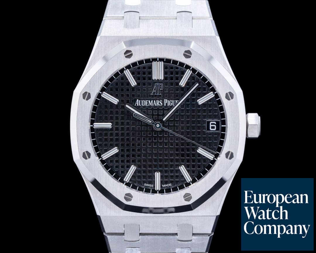 Image of Audemars Piguet Royal Oak Black Dial 15500ST