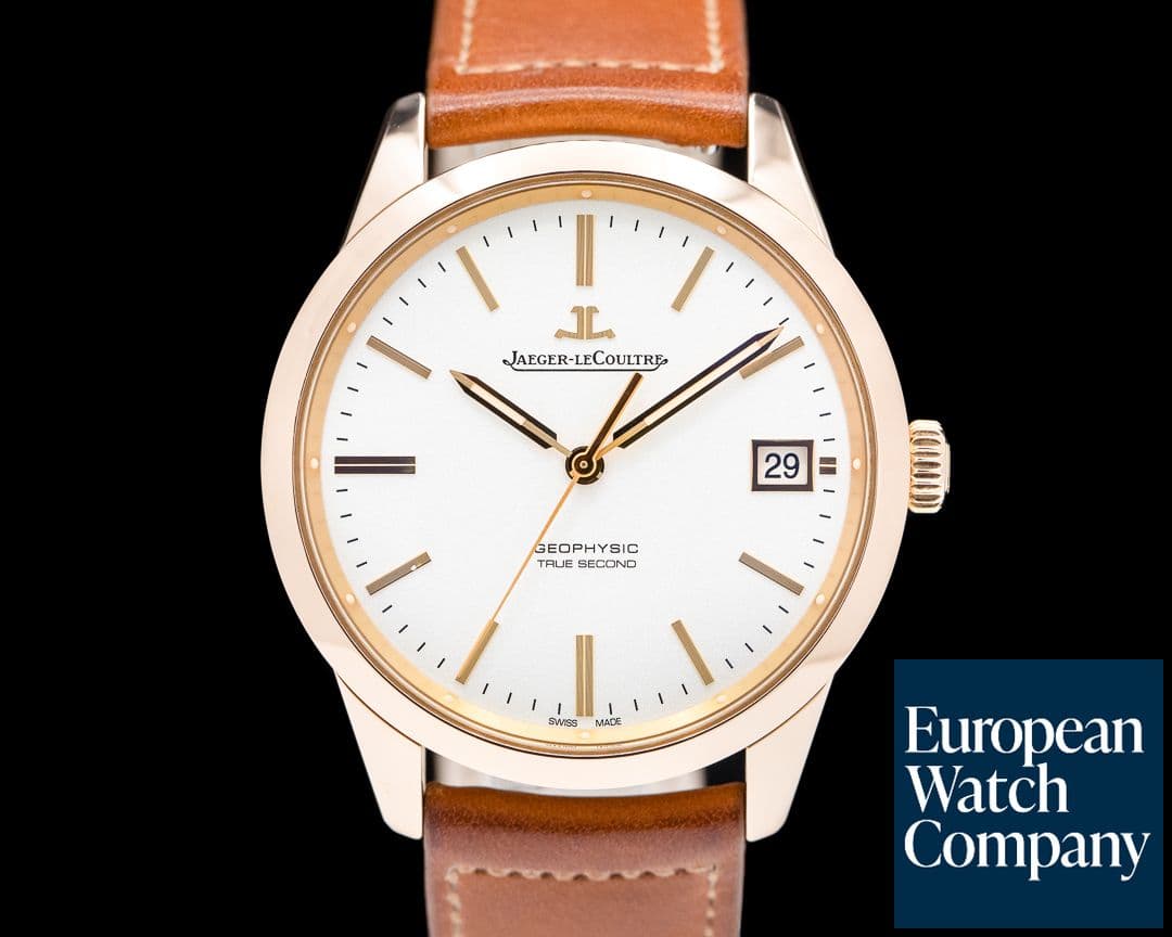 Image of Jaeger LeCoultre Geophysic True Second 18k Rose Gold