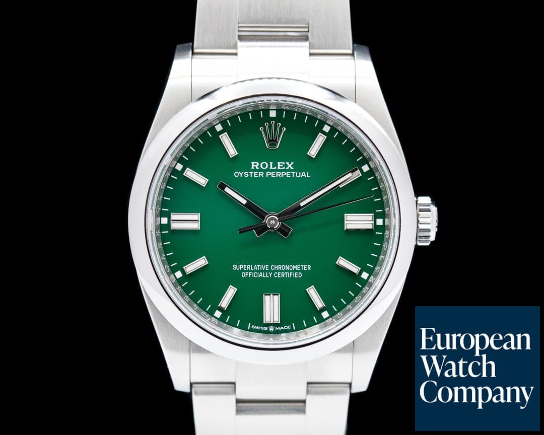 Image of Rolex Oyster Perpetual 126000 36MM SS Green
