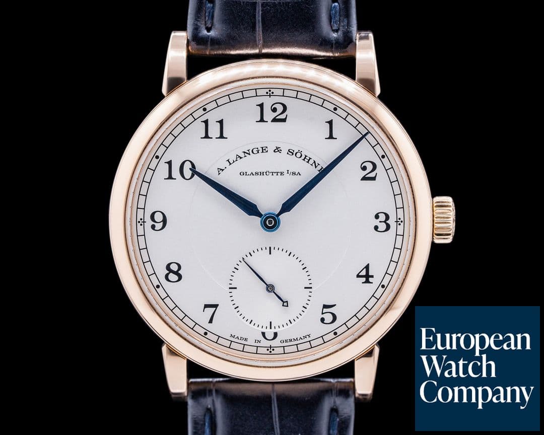Image of A. Lange and Sohne 1815 235.032 18K Rose Gold Silver Dial 