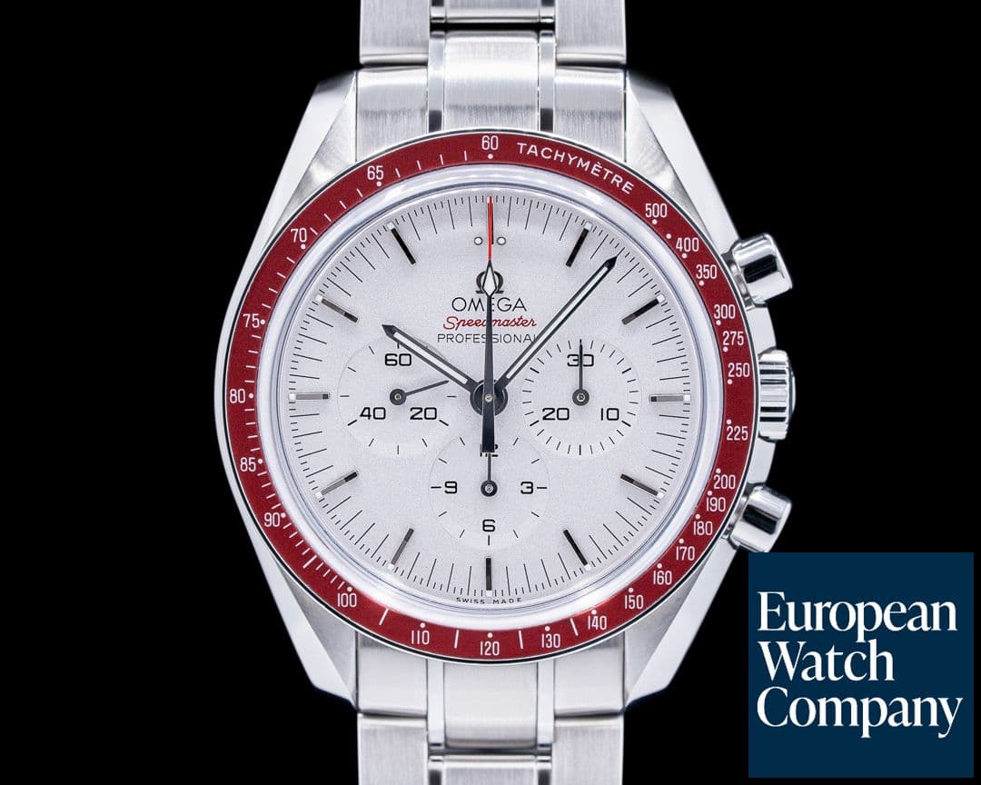 Image of Omega Speedmaster Professional "Tokyo 2020" Limited Edition Red Bezel