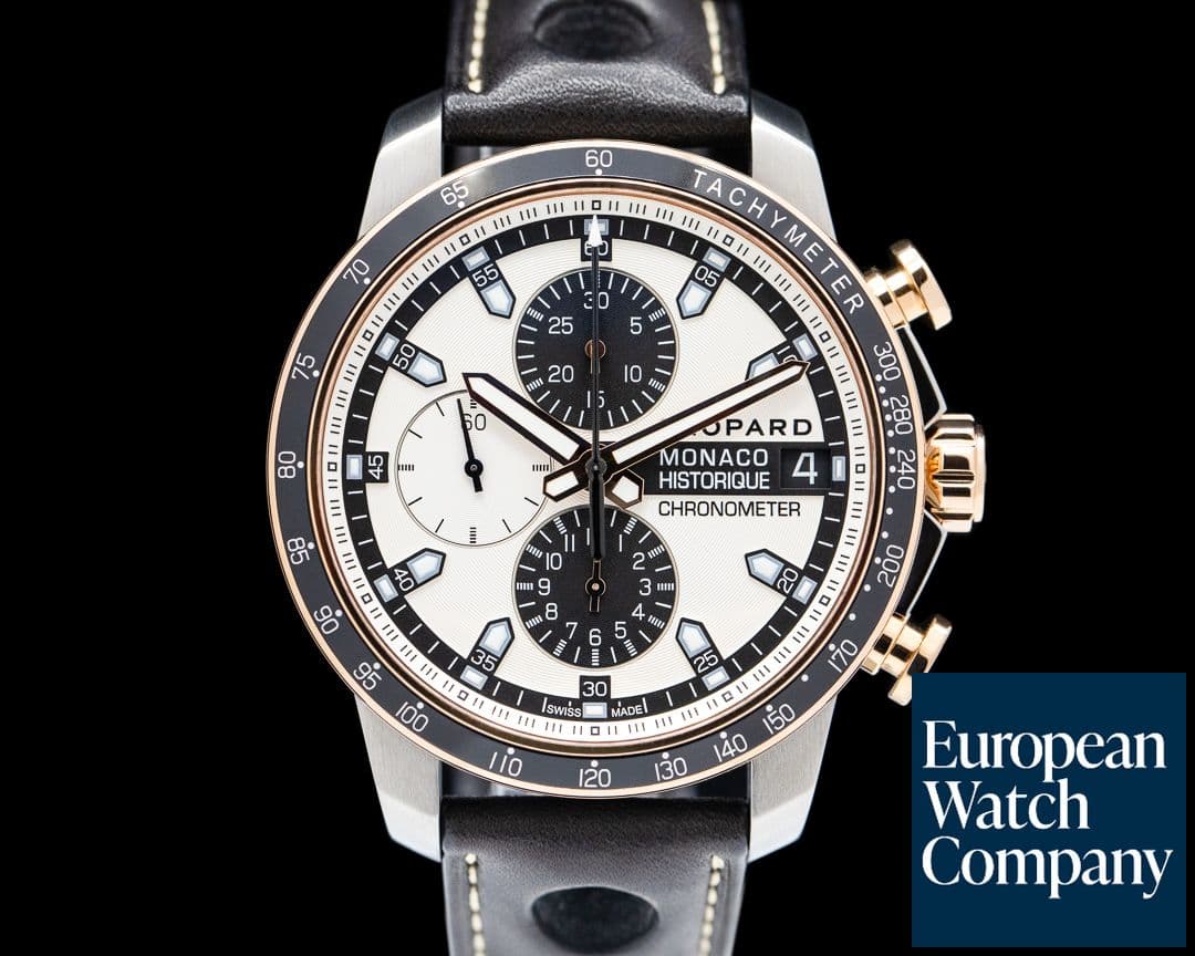 Image of Chopard Grand Prix de Monaco Historique Titanium/Rose Gold