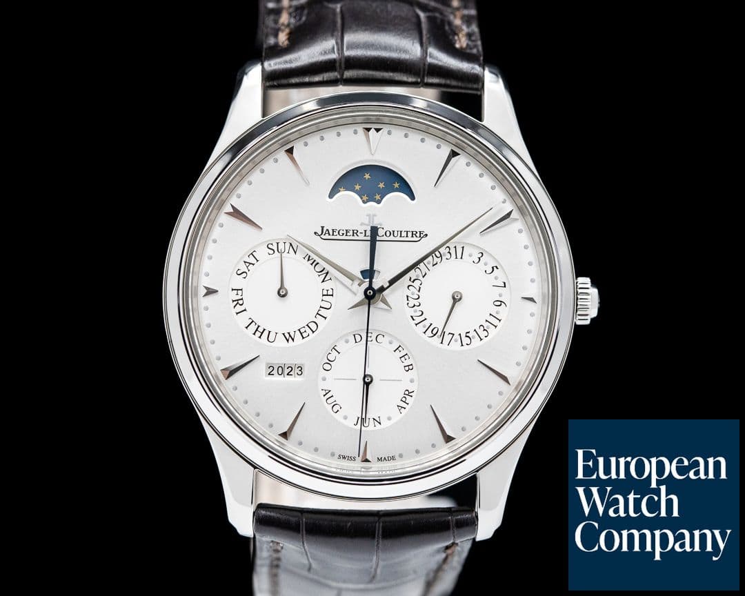 Image of Jaeger LeCoultre Master Ultra Thin Perpetual Calendar SS 