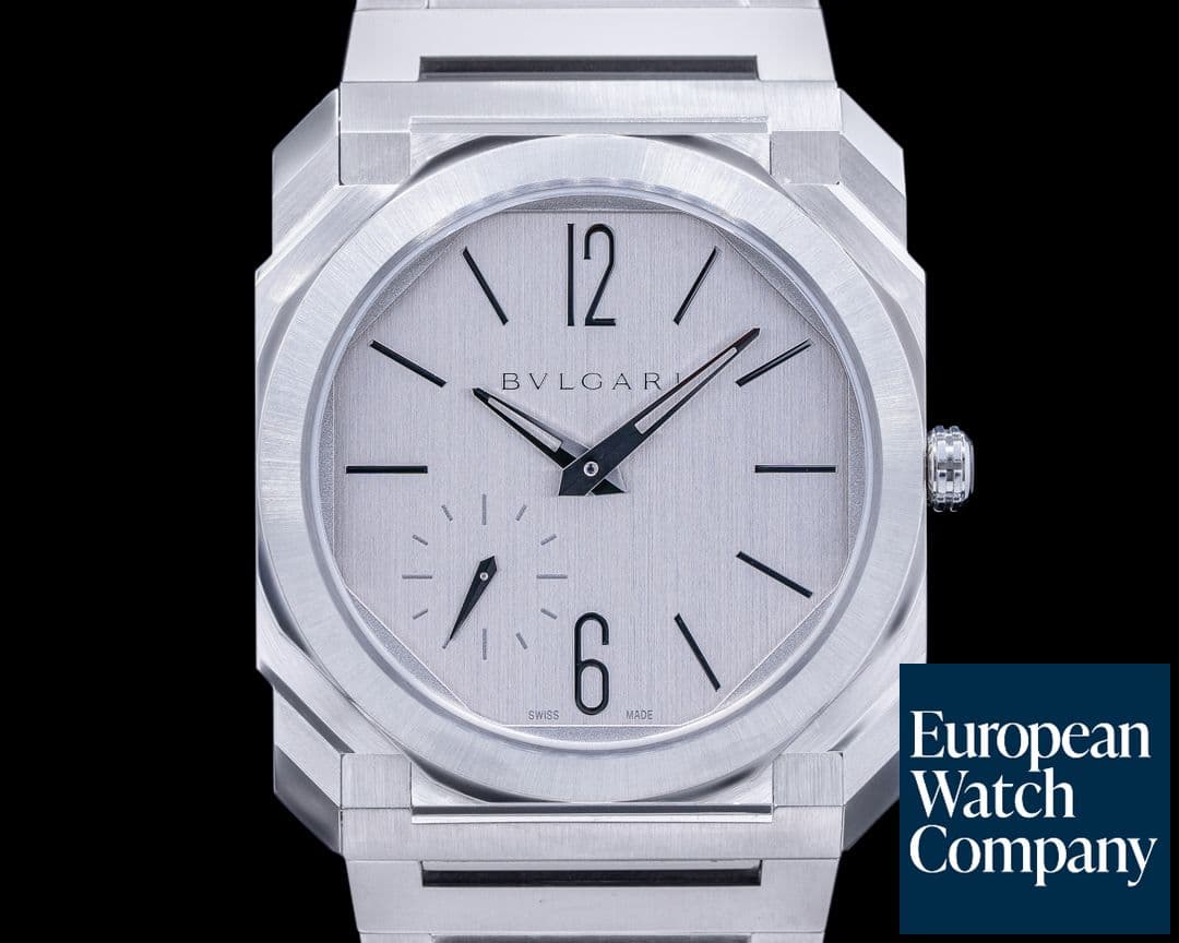 Image of Bulgari Octo Finissimo Extra Thin SS Silver Dial 40MM