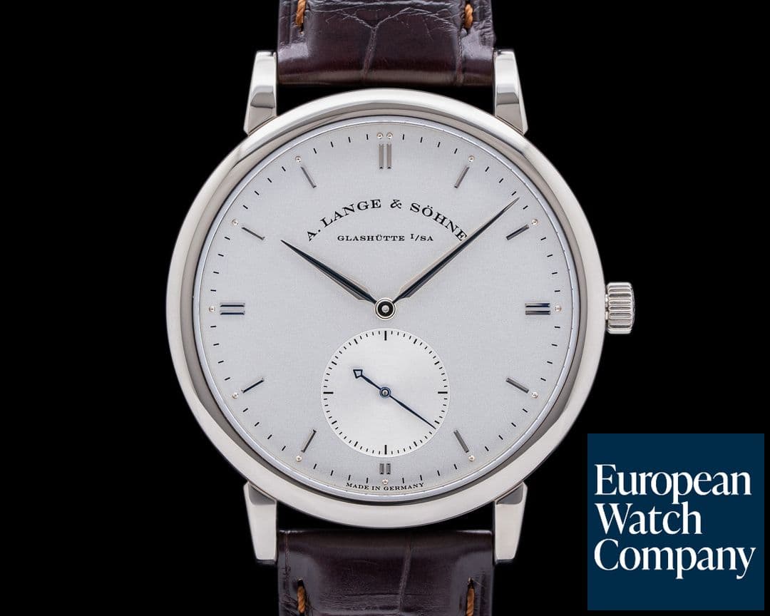 Image of A. Lange and Sohne Grand Saxonia 307.026 Automatik 18K White Gold