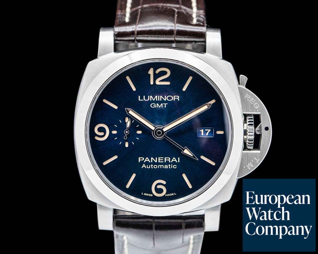 Image of Panerai Luminor GMT SS / Blue Dial 44MM 2020