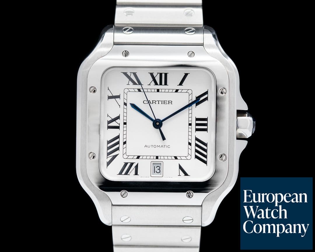Image of Cartier Santos Large SS / SS Automatic NEW MODEL