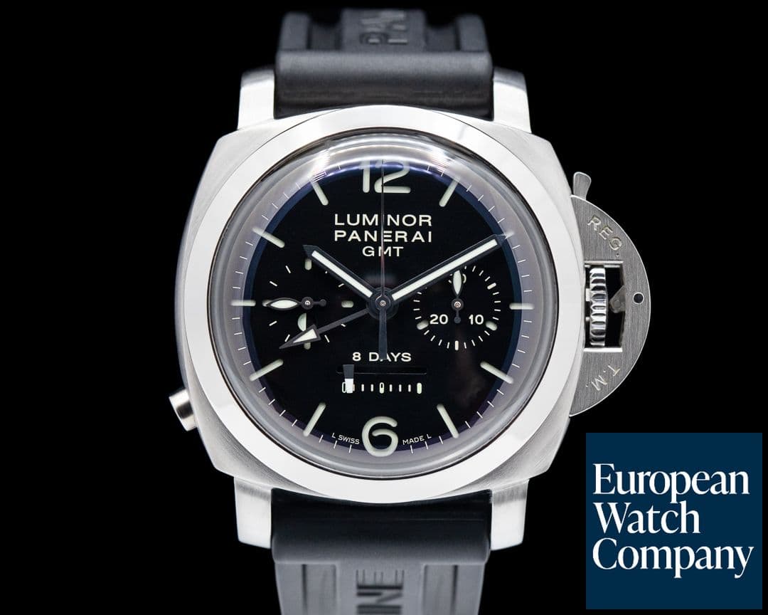 Image of Panerai Luminor 1950 Chrono Monopulsante 8 Days GMT COMPLETE