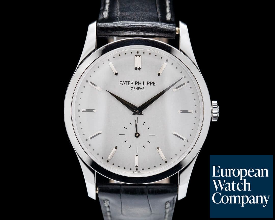 Image of Patek Philippe Calatrava 18K White Gold Manual Wind