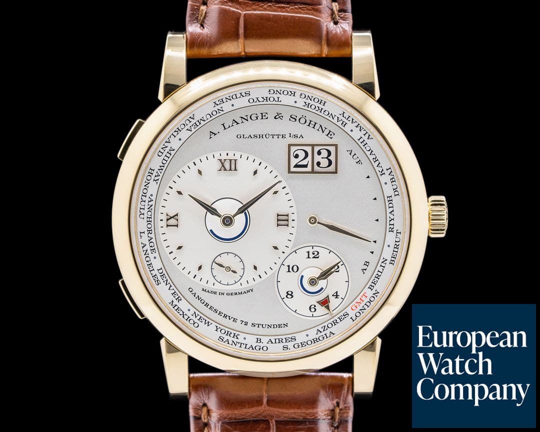 Image of A. Lange and Sohne Lange 1 Time Zone 136.021 18K Yellow Gold Limited Edition 2023