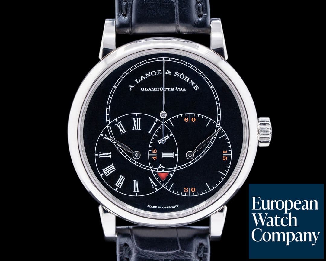 Image of A. Lange and Sohne Richard Lange 252.029 JUMPING SECONDS White Gold Black Dial 