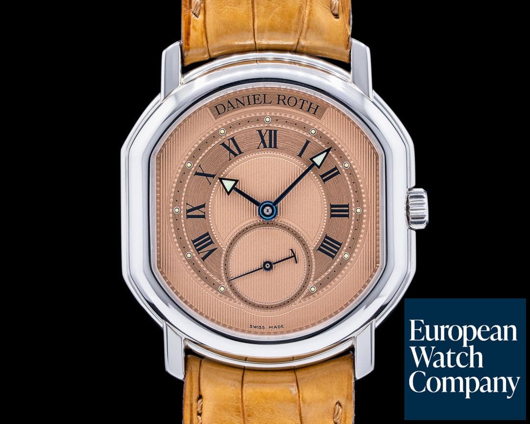 Image of Daniel Roth Small Seconds SS / Salmon Dial Circa 2000