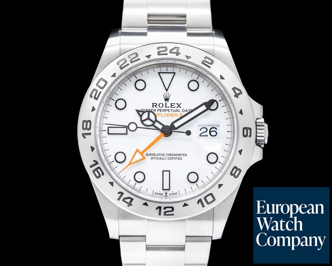 Image of Rolex Explorer II 226570 White Dial SS 2022