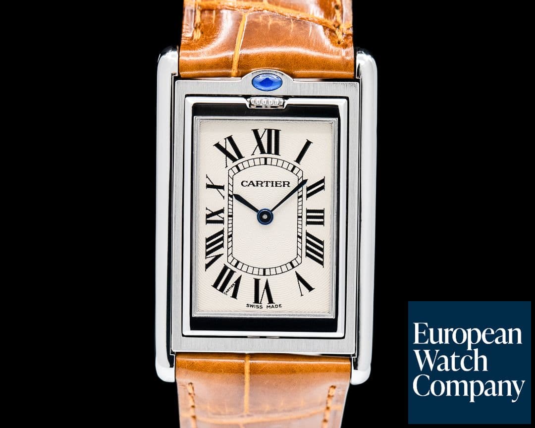 Image of Cartier Tank Basculante Mecanique SS  