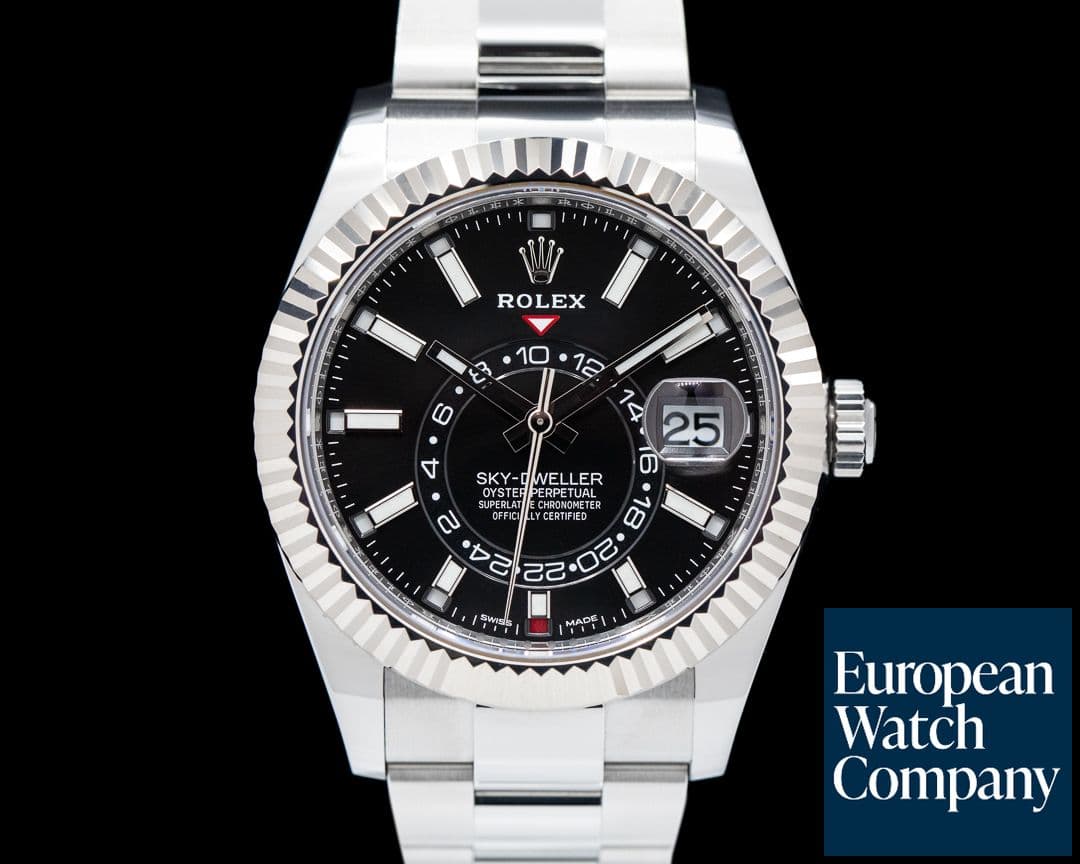 Image of Rolex Sky Dweller 326934 Steel Black Dial 2021