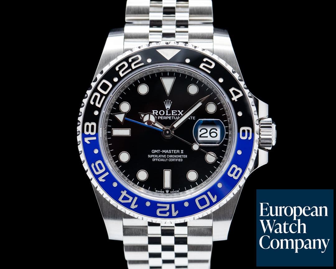 Image of Rolex GMT Master II 126710 Ceramic "Batman" SS / SS