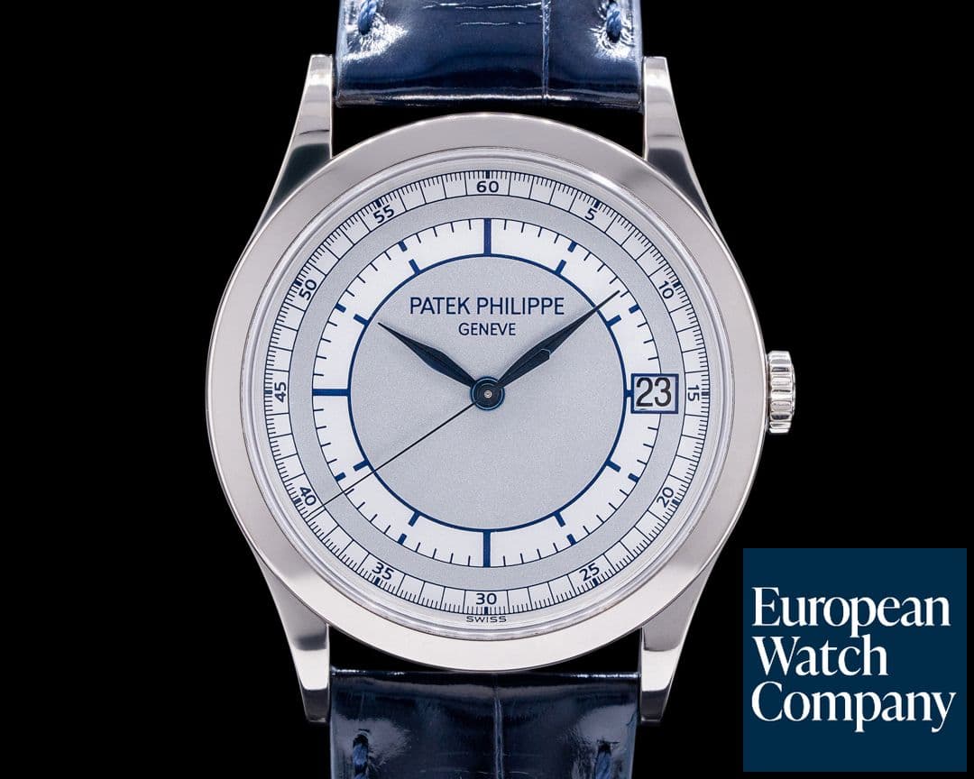 Image of Patek Philippe Calatrava 5296G 18K White Gold Sector Dial 