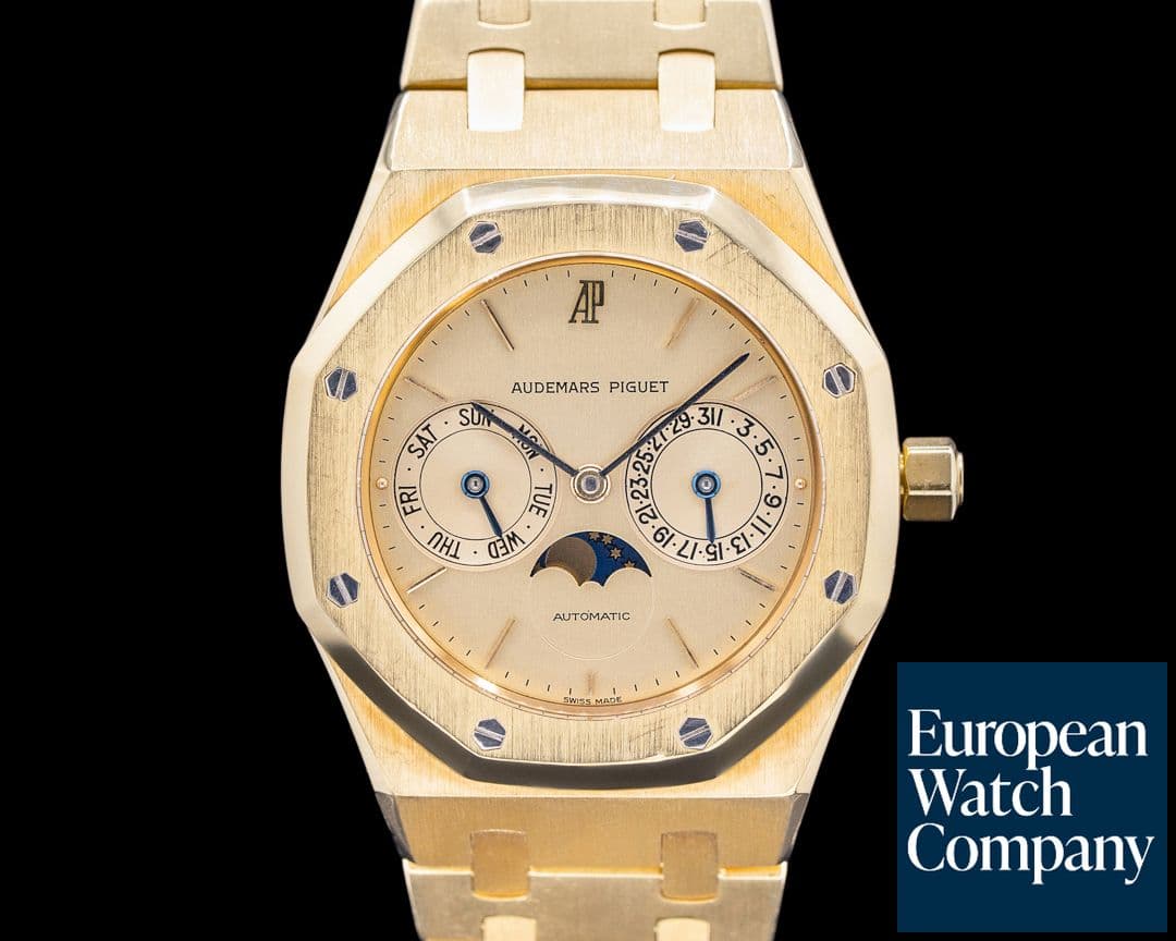Image of Audemars Piguet Royal Oak 25594 Day Date Moon 18K Yellow Gold 