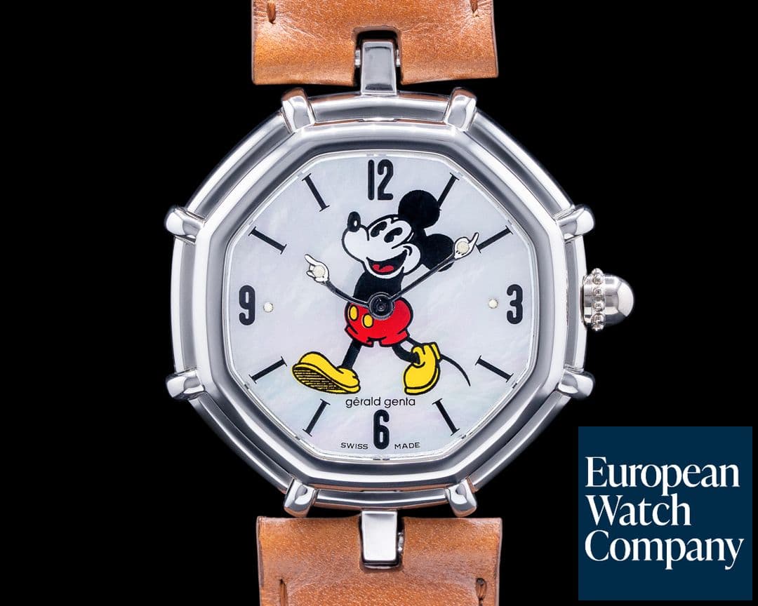 Image of Gerald Genta Mickey Mouse G3487 Automatic MOP Dial 36MM