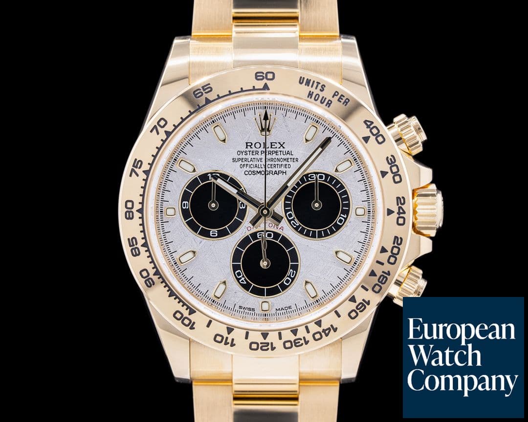Image of Rolex Daytona 116508 Meteorite  18k Yellow Gold 2021