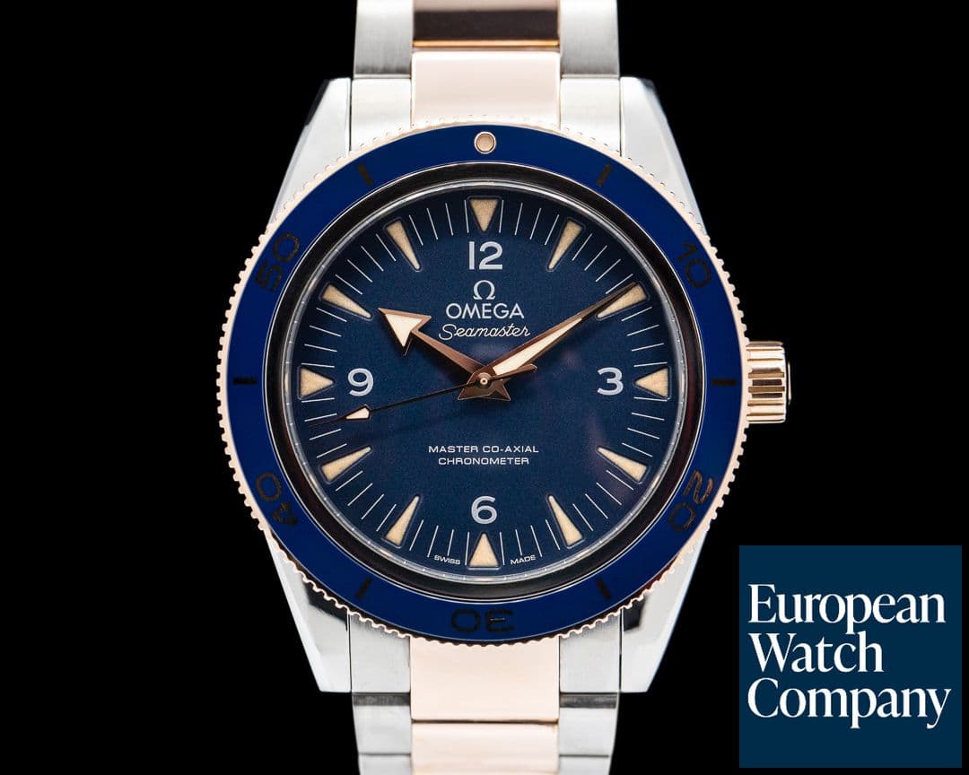 Image of Omega Omega SeaMaster 300M Titanium / 18k Rose Gold